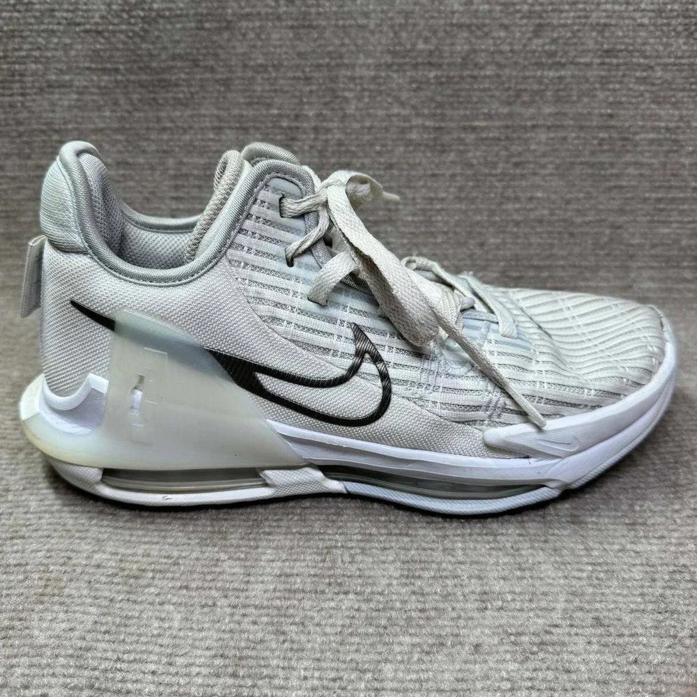 Nike LeBron Witness 6 Sneakers Men 7 White Basketball Athletic Sports CZ4052-102